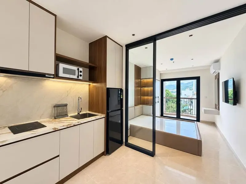 Đặng Huy Trứ, 1침실 가구 완비 아파트 임대, 월 1,250만 VND — 4/9