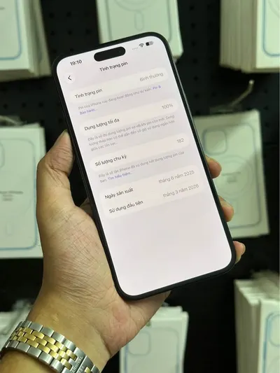 iPhone 15 Plus 블랙 128GB, 베트남 공식 제품 — 5/9