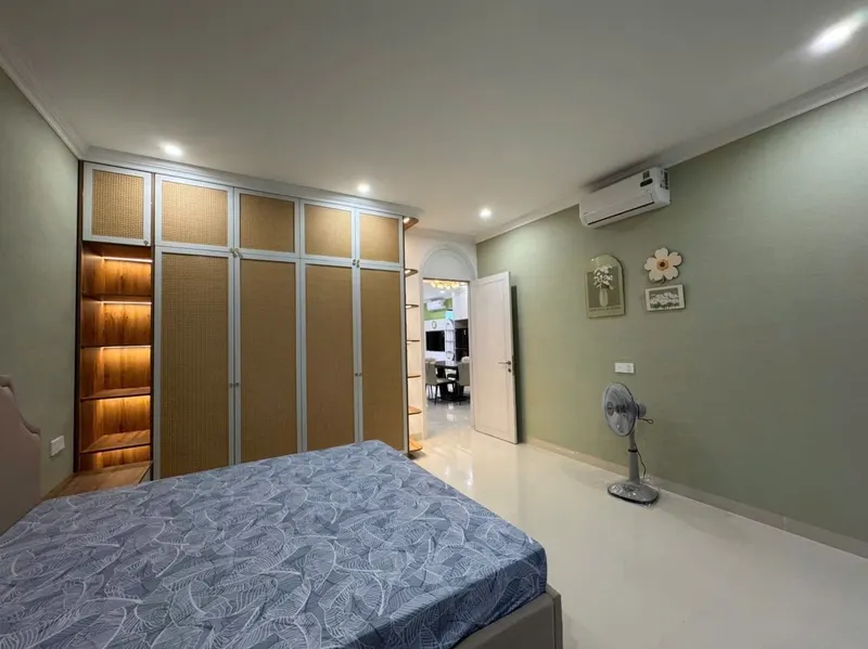 Ground-floor 2-bedroom apartment for rent in MY GIA building, West Nha Trang, 25M VND/month — 4/8