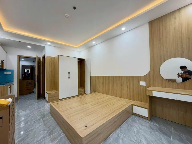 Furnished apartment with balcony and washer on Bùi Huy Bích, North Nha Trang