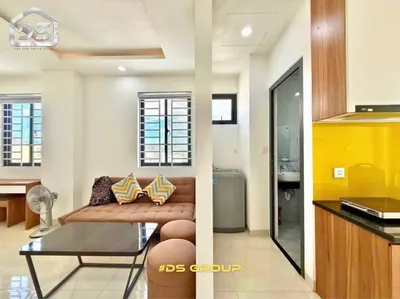 1-bedroom apartment on Duong Quang Ham with balcony, contract transfer, 14M VND/month
