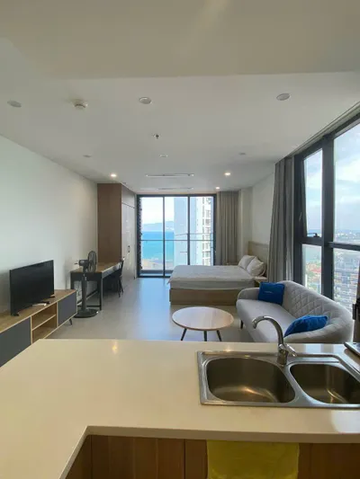 1+1 bedroom apartment for rent at Scenia Bay, north Nha Trang
