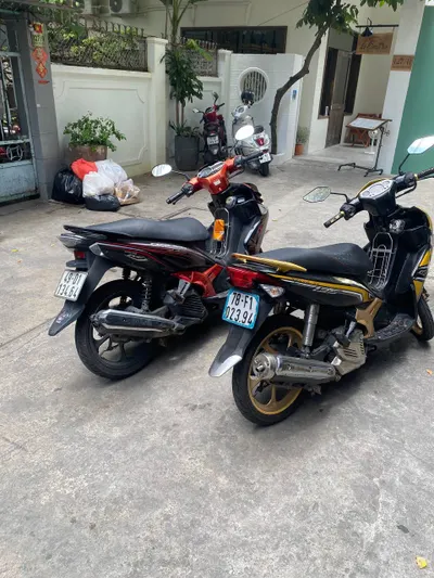 Nouvo 4 RS 135cc Scooter – 2011, Yellow, Working Condition