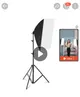 Softbox on Stand with Studio Light – Cold Color, EU Plug