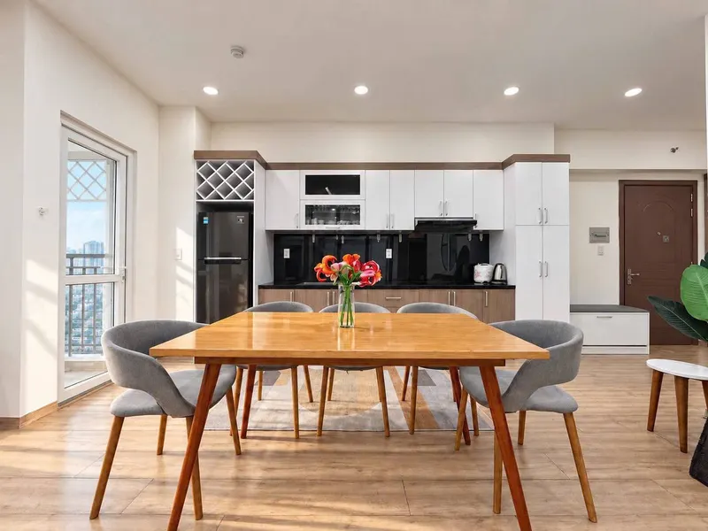 Corner 3-bedroom apartment at Mường Thanh Viễn Triều, OC3, 24M VND/month — 4/10