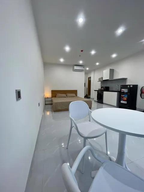 Sea-view apartment for rent near Con Tan Lap beach, 11.5M VND/month