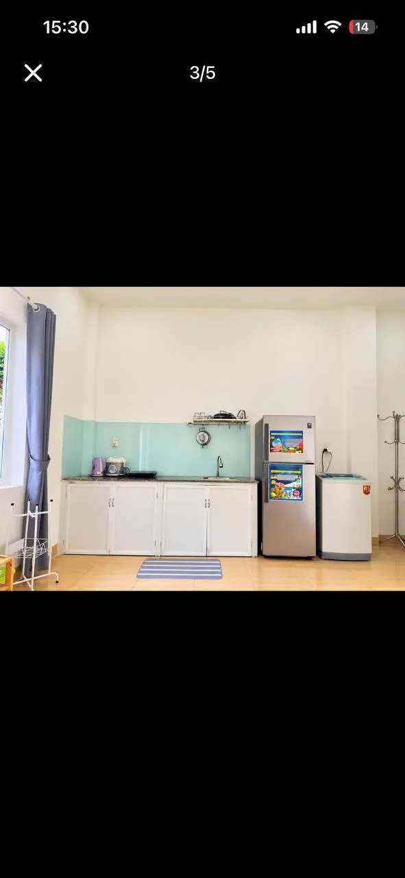 1-bedroom 40 m² furnished apartment for rent, Hà Quang 2, 7.5M VND/month — 3/5