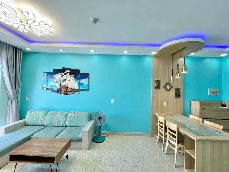 Căn hộ 2 phòng ngủ đầy đủ nội thất tại Hoang Quan, phía Bắc Nha Trang — 5/10