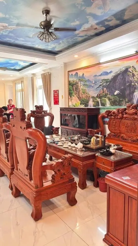 Bac Nha Trang 풀옵션 2층 주택 임대, 침실 4개, 월 2,500만 VND — 2/7