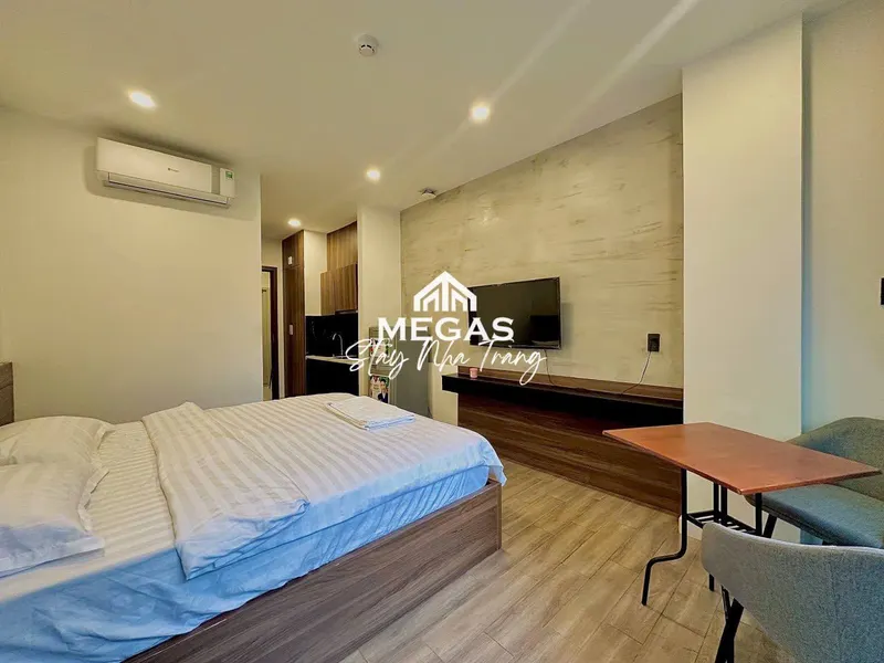 High-class studio apartment for rent near the beach, Loc Tho, 12M VND/month — 2/6