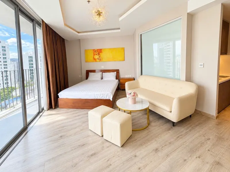 Studio for rent in Panorama complex with pool