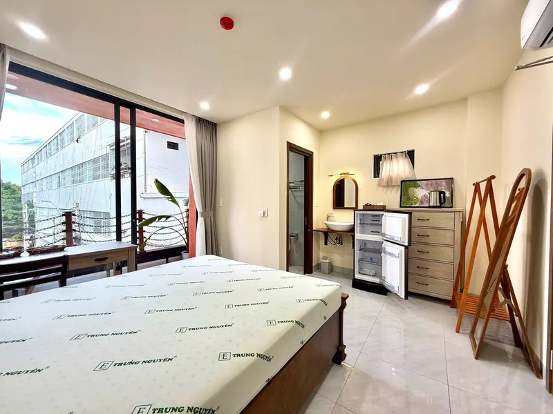 Studio with Balcony, North Nha Trang – 9.5M VND/month, Available from 5 Nov