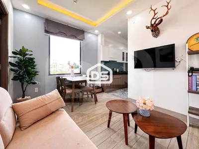1-bedroom furnished apartment with balcony on Da Tuong street — 3/4