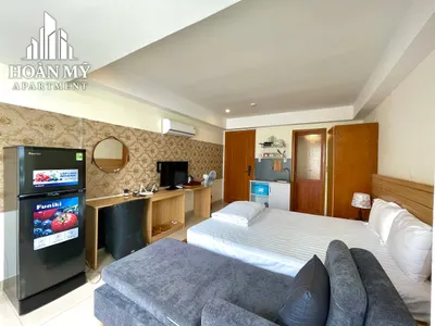 Furnished studio for rent, Hùng Vương street — 4/7