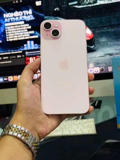 iPhone 15 Plus Pink 128GB, international version, 12.99M VND — 3/9