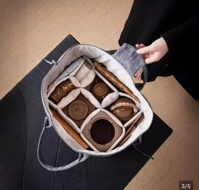 Tea set carrying bag, new, 200,000 VND — 3/3