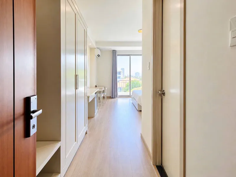 New studio for rent without kitchen, An Vien — 3/5