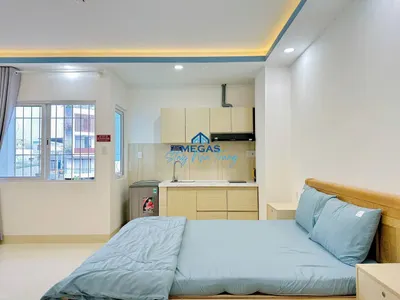 Căn hộ studio đầy đủ nội thất cho thuê gần biển, Phan Vinh — 3/5