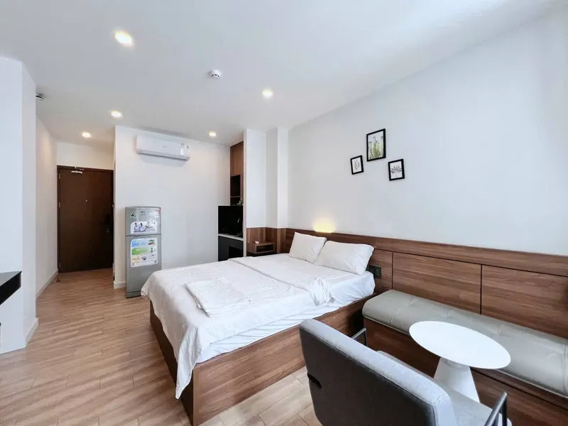 Studio for rent on Nguyen Thien Thuat street, apt 403 — 2/3