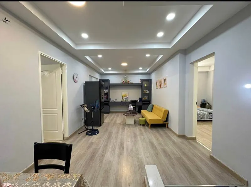 2-bedroom apartment for long-term rent, 60 Nguyen Thien Thuat, 15M VND/month — 4/7