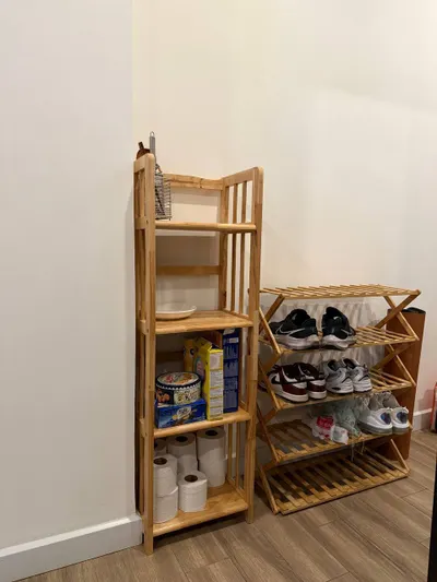 Shelving Unit, Shoe Rack, and New Mat – Bulk Buy Discount