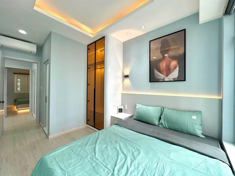 2-bedroom furnished apartment for rent at Muong Thanh Oceanus, 22M VND/month — 9/10