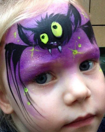 Halloween face painting in Nha Trang — 3/4