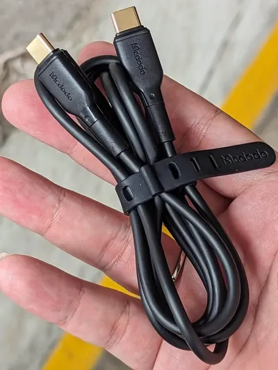 Mcdodo 100W C to C fast charging cable — 3/3