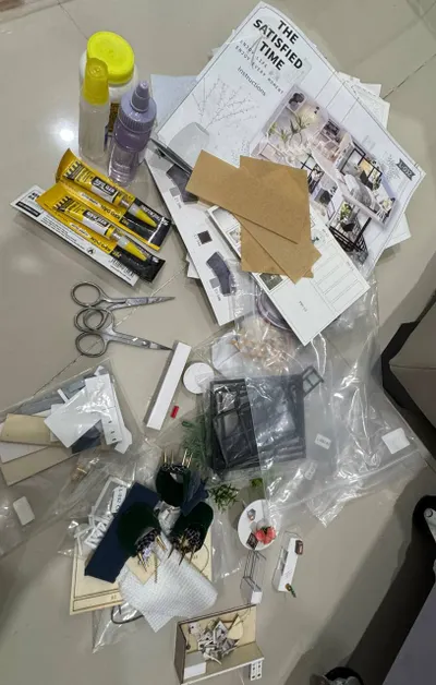 Free Assembly Model House Kit – All Parts Included — 3/3