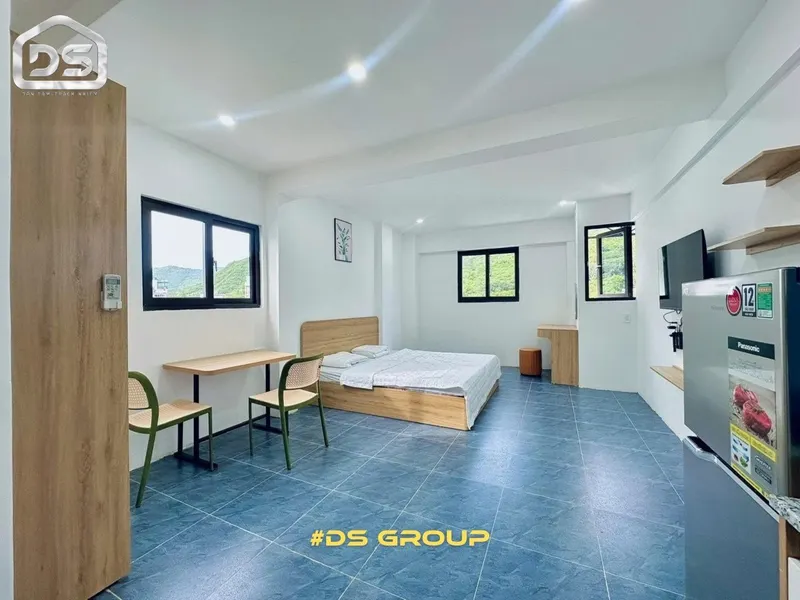 Fully furnished 35 m² apartment on Bùi Huy Bích, north Nha Trang, 11.5M VND/month — 3/5