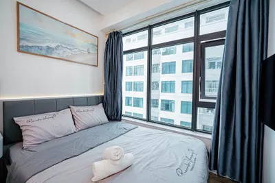 바다 전망 2침실 아파트 임대, Oceanus Muong Thanh Vien Trieu, 월 1,600만 VND — 4/10