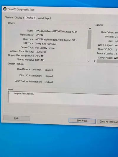 Colorful TA24 gaming laptop, i7-13650HX, RTX 4070 — 5/6