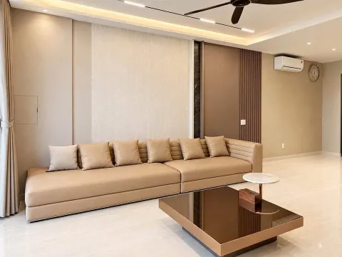 3-storey furnished house for rent in My Gia, 35M VND/month