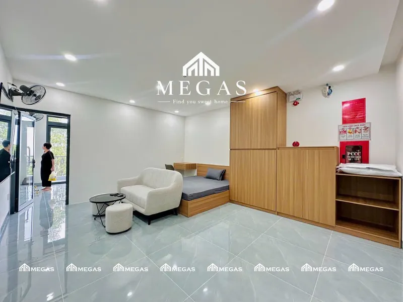 Brand-new 1-bedroom apartment in Phuoc Long, 14M VND/month