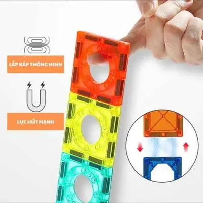 Light-up magnets 42-piece tin set — 6/6