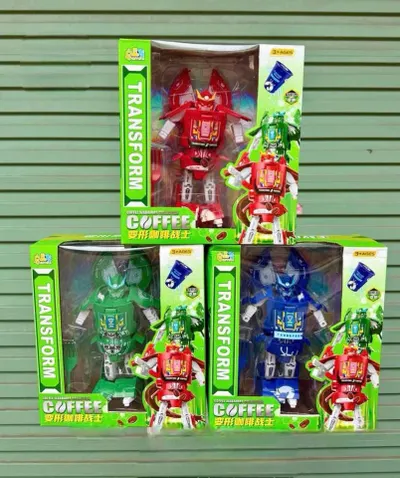 Transforming robot toy, 70k VND each — 6/6