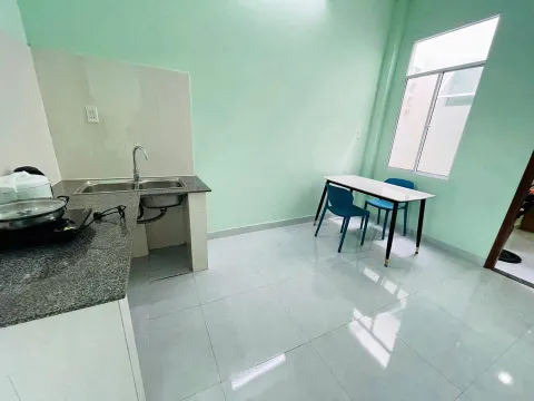 22m² studio apartment for rent near north bus station, 3.8M VND/month