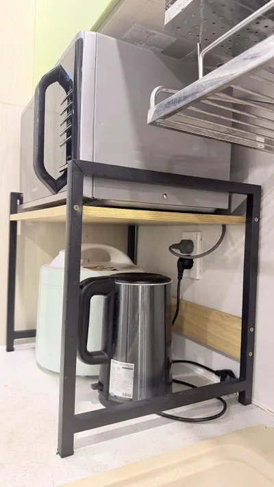 Lò vi sóng Samsung 23L có kệ, cần bán — 4/5