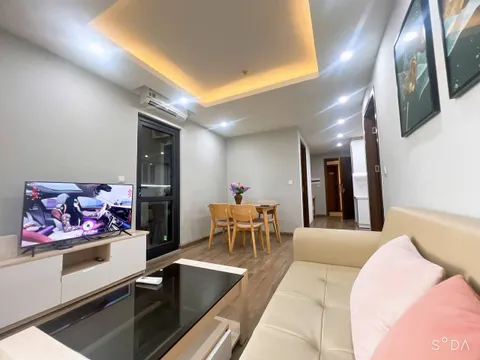 2-bedroom furnished apartment, HUD Building, city centre, 20M VND/month