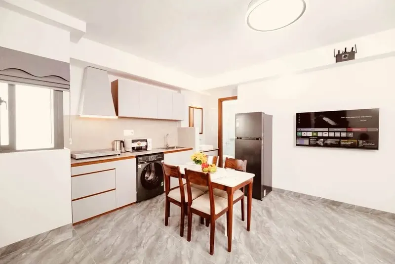 2-bedroom furnished apartment for rent, North Nha Trang, 55m² — 5/10