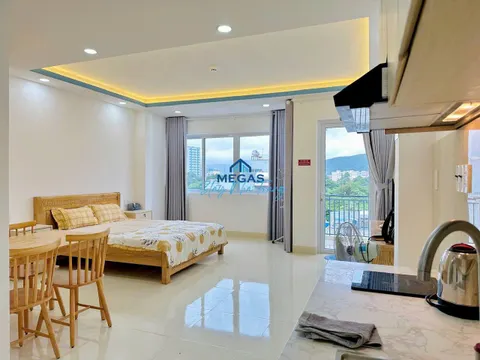 Modern furnished studio with balcony near the beach, Phan Vinh